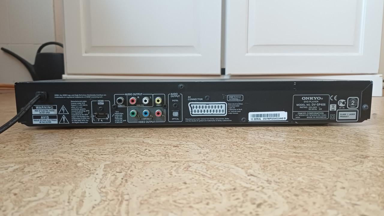 Onkyo DVD-speler DV-SP406