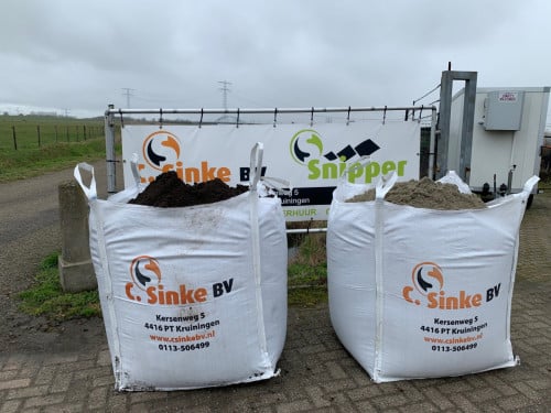 Te koop: Zand, compost, grond, grind, menggranulaat, betongranulaat, split