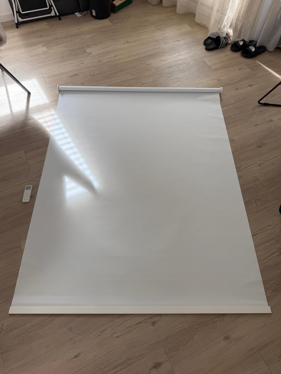 Elektrisch rolgordijn Sunway wit