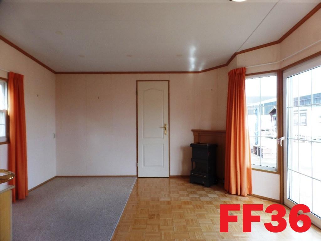 Diverse modellen Arcabo chalets met 2 slaapkamers en dubbel glas voorradig