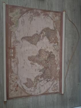 Decoratie nieuwe wereldkaart