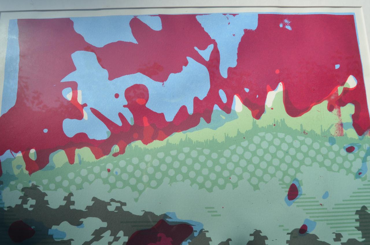 Mooie zeefdruk Ed Franssen