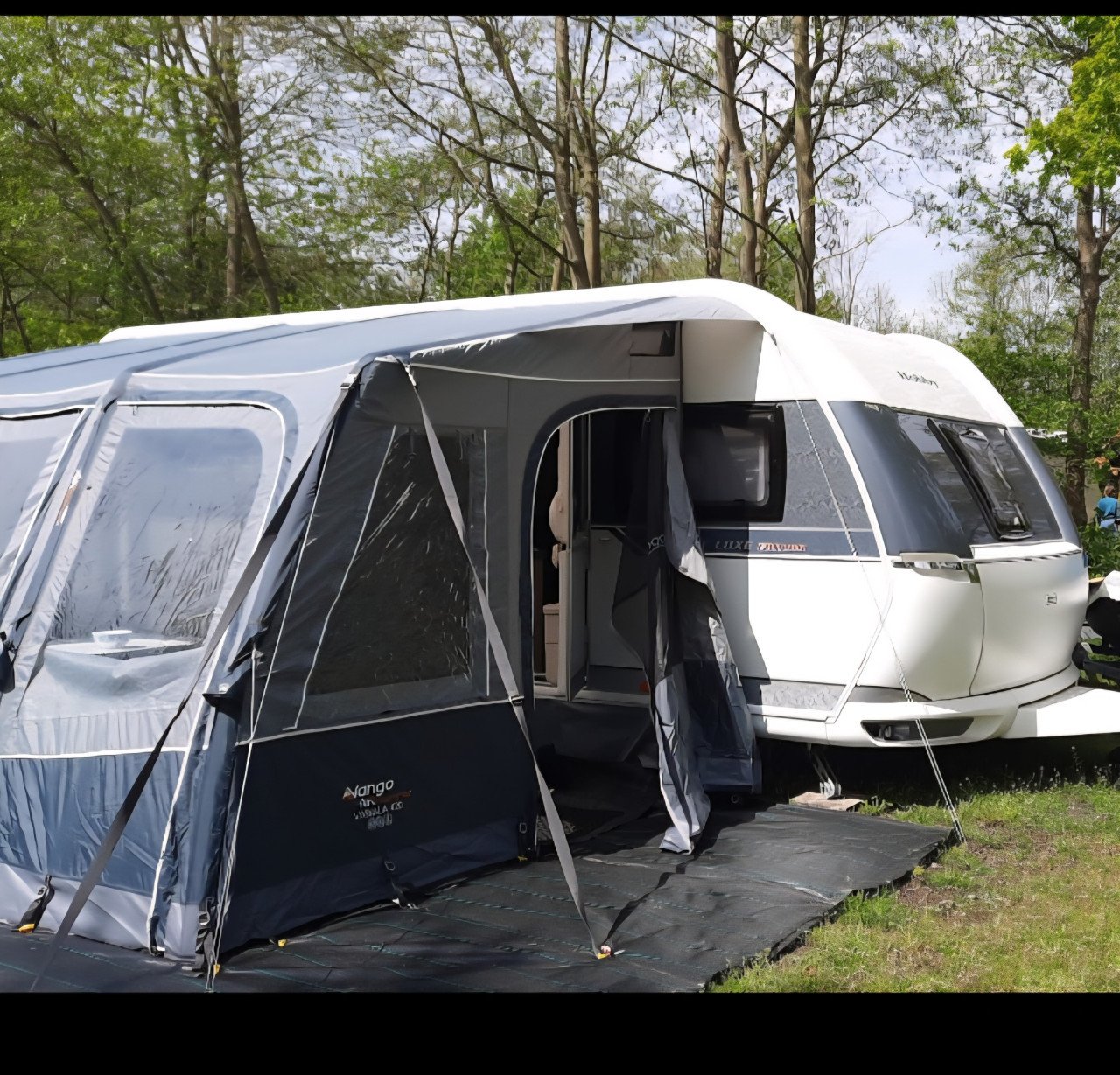 Opblaasbare voortent vango 420
