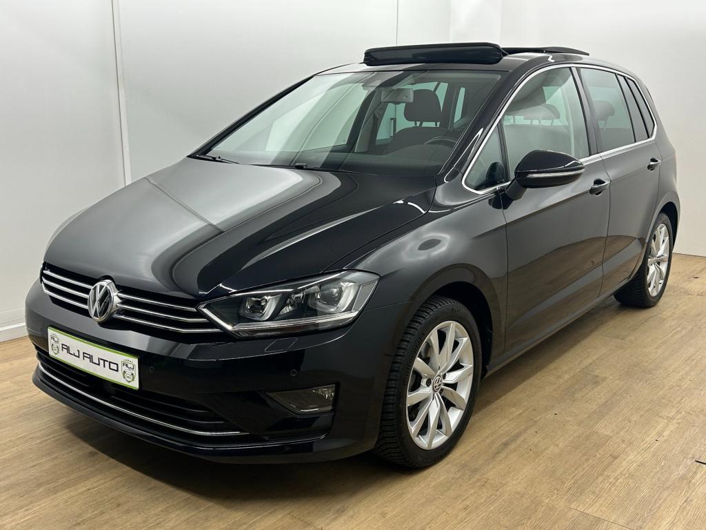 Volkswagen Golf Sportsvan occasion 1.4 tsi highline | zwart | tweedehands v