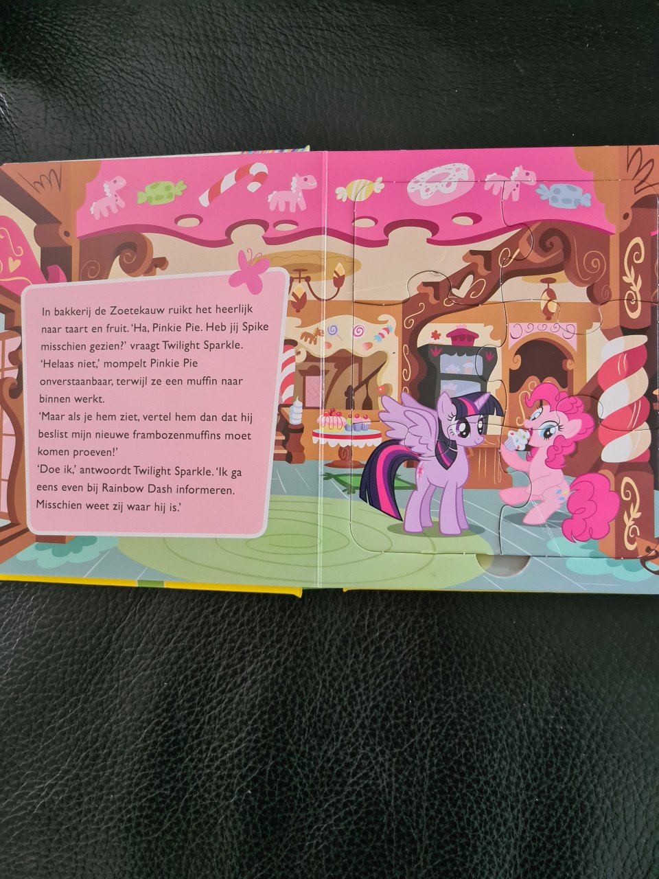 My Little Pony legpuzzel boek met 5 legpuzzels / lezen
