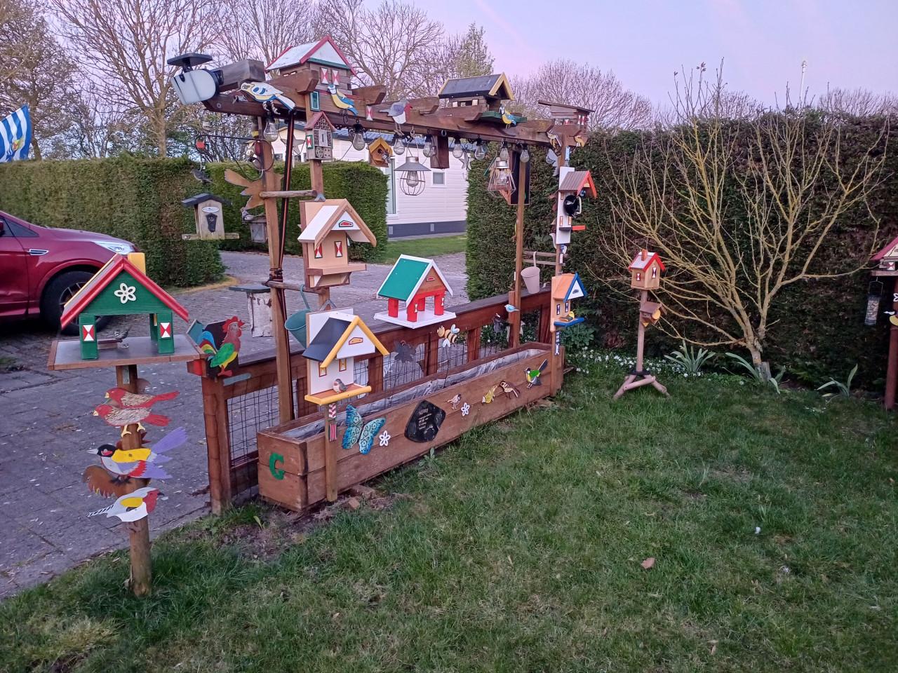 Vogelhuisjes te kust  & te keur [ zie  alle foto's ]