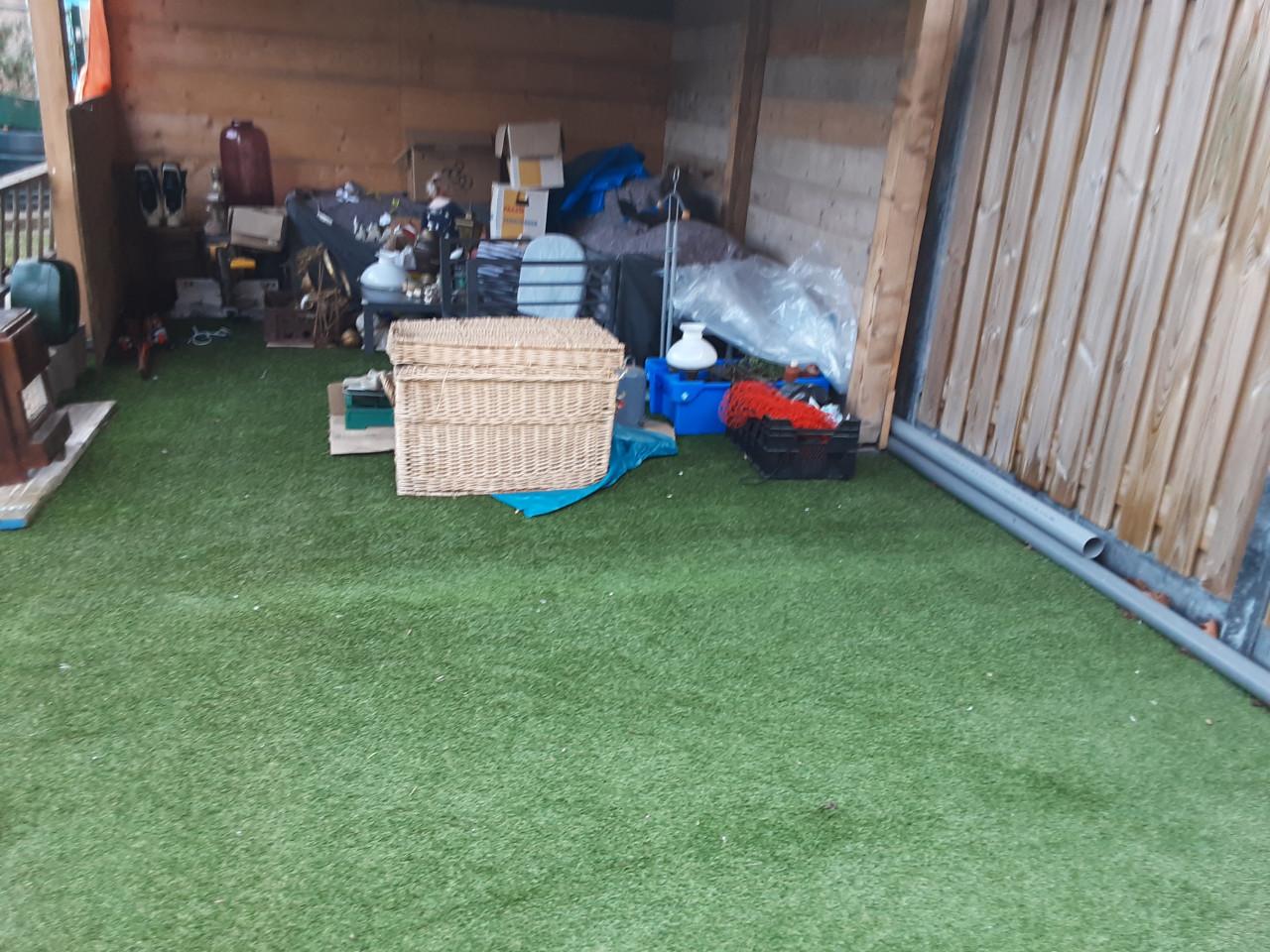 Hele grote rieten  mand