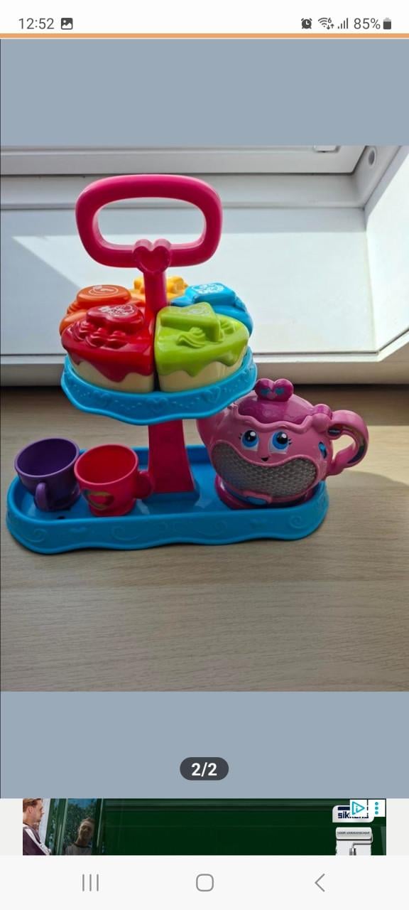 Vtech theepot met cupcakes