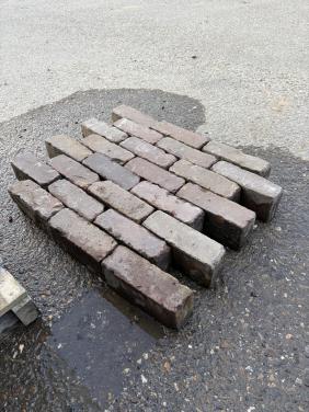 Mooie partij gebakken klinkers bruin