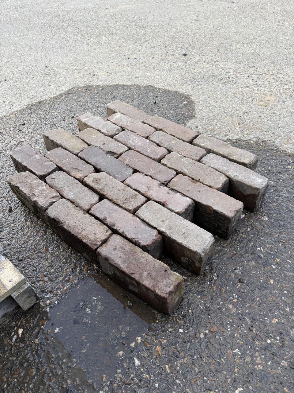 Mooie partij gebakken klinkers bruin