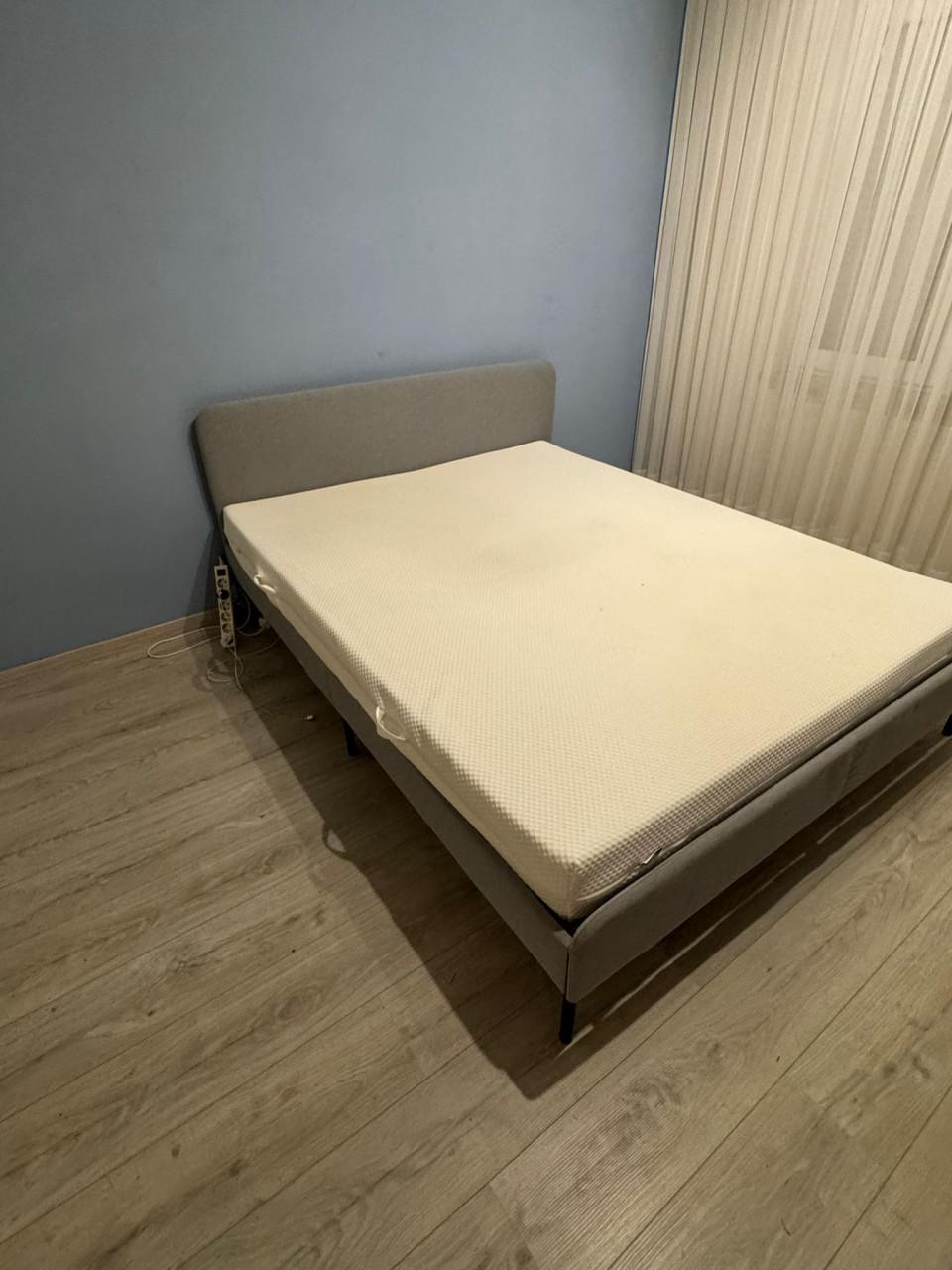 Compleet bed 160 x 200 cm inclusief lattenbodem en matras