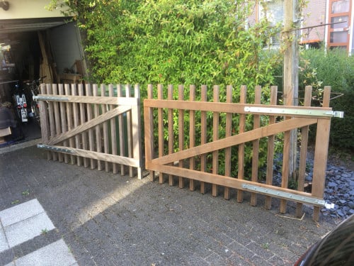 Poort hardhout te koop