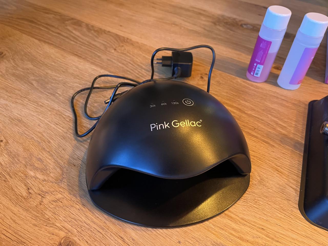 Pink gellac gelnagels startersset