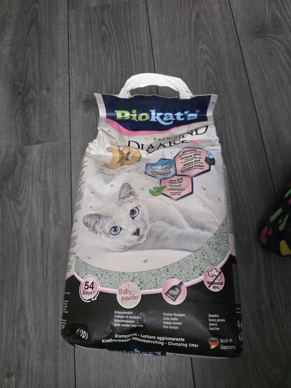 Kattengrit verschillende zakken Biokat
