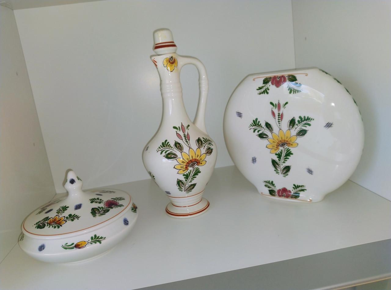 Decoratief setje Regina Delfts Polychroom