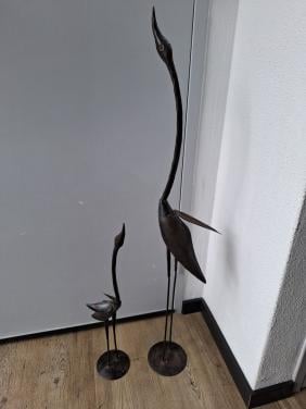 Metalen vogels