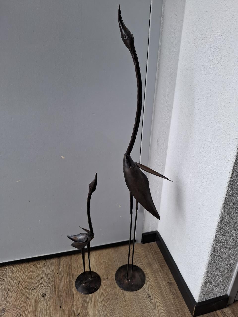 Metalen vogels