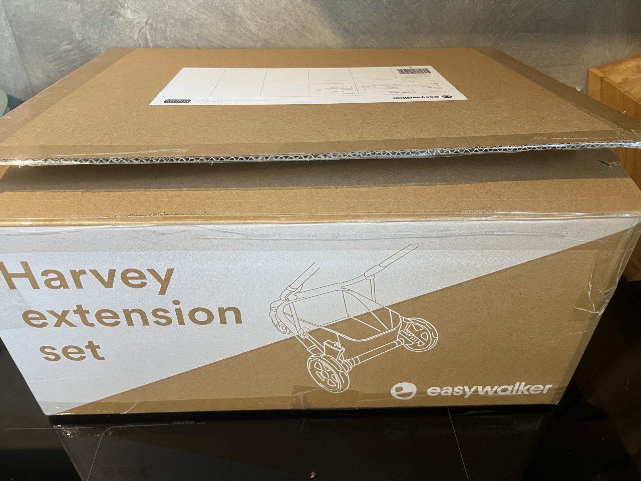 Easywalker Harvey 2 met uitbreiding voor duowagen