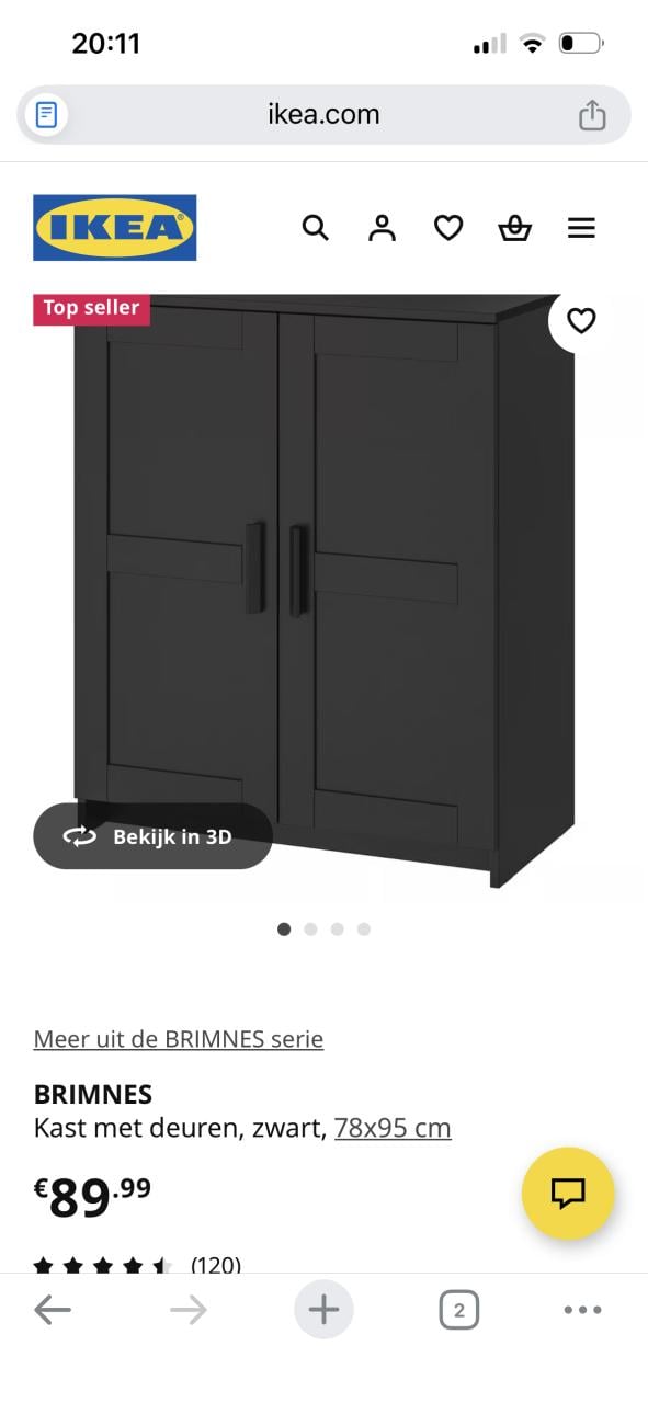 Gratis IKEA kast af te halen