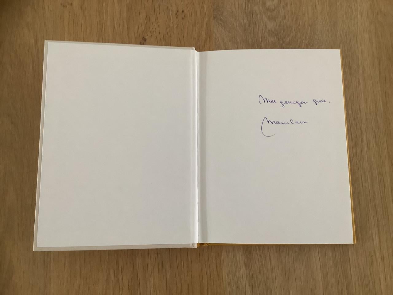 Stil Verdriet - een boek met audio CD - gesigneerd door Manu Keirse