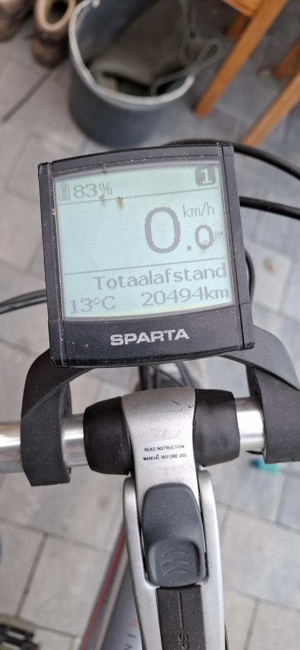 VERKOCHT   Electrische heren fiets