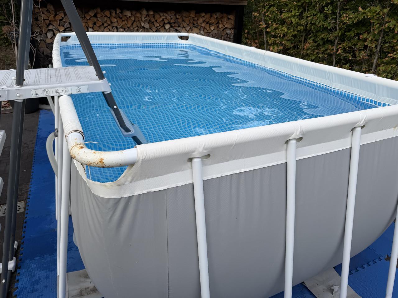 Intex zwembad 400x200x122 incl. toebehoren