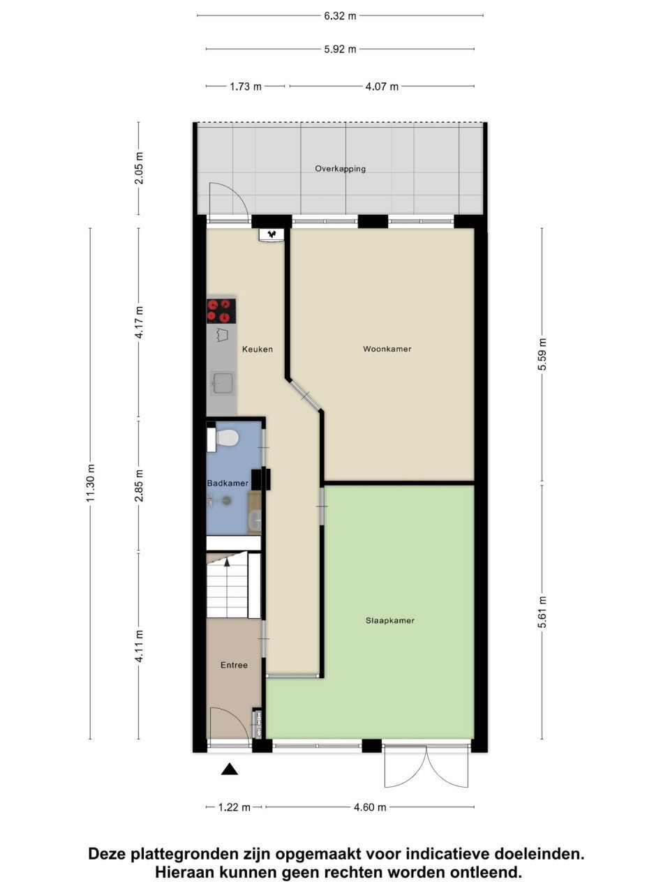 Appartement in centrum Middelburg