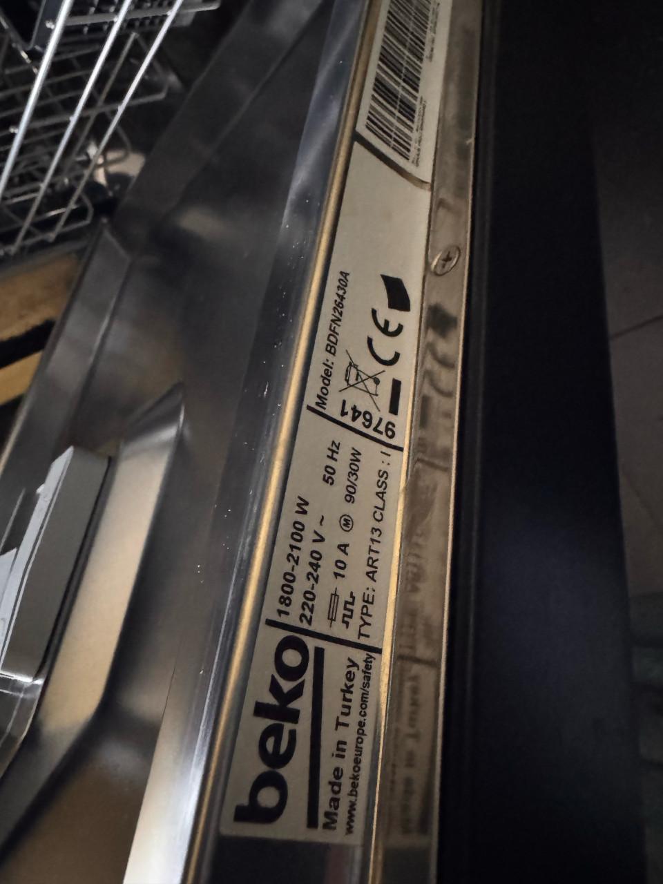 Beko vrijstaande vaatwasser BDFN26430A