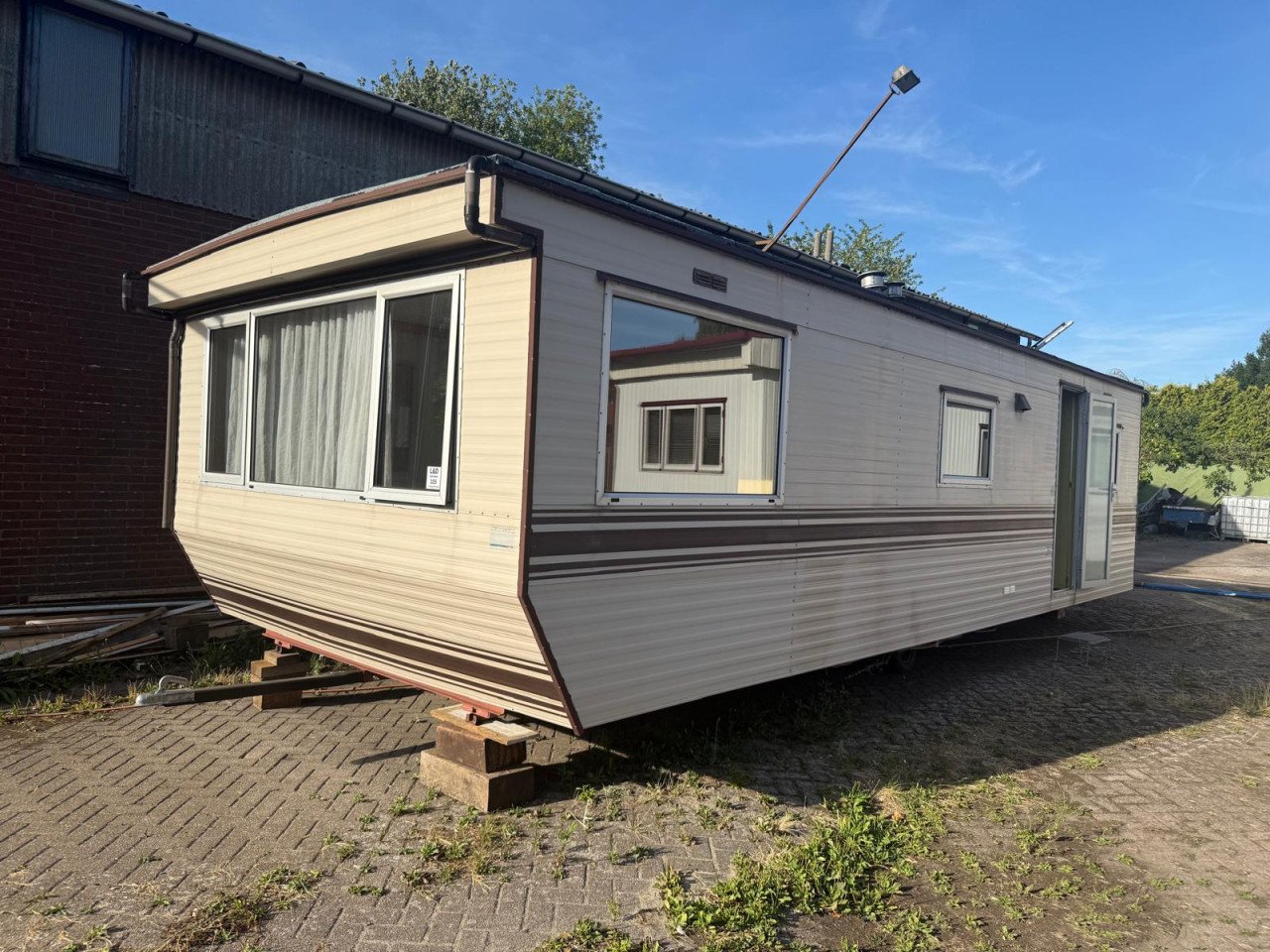 Grote Stacaravan 10/3,50 m... Met Transport