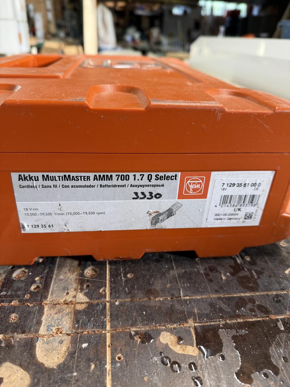 Multitol met twee accu’s 6ah