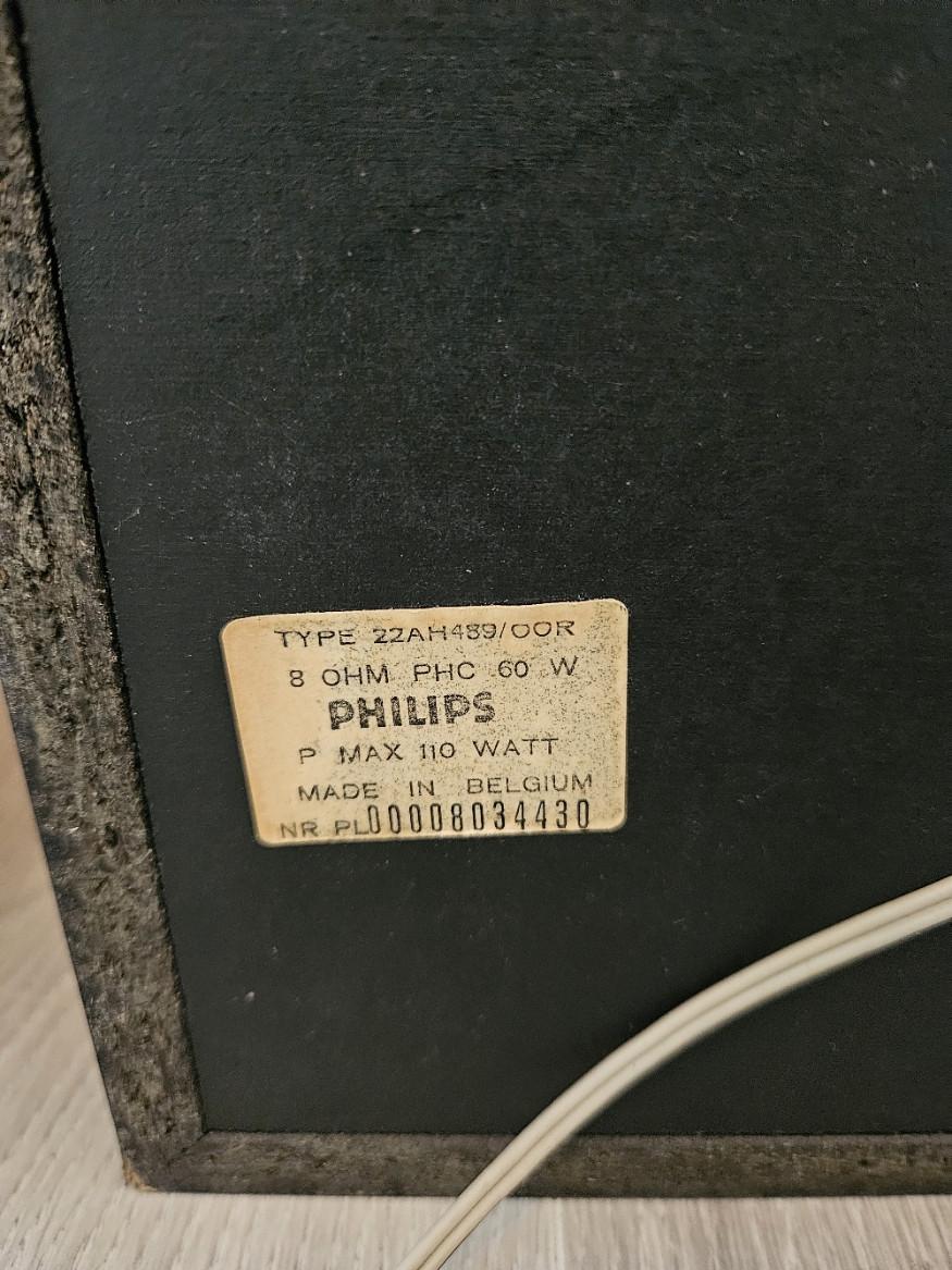 Philips 489 Hifi speakers