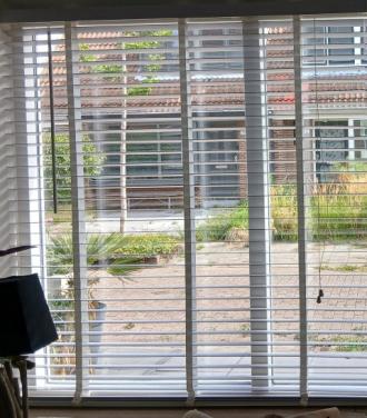Houten luxaflex