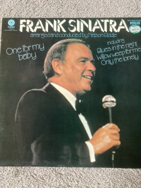 Vinyl L.P. Frank Sinatra One for my baby. Nelson Riddle