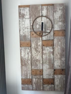 Houten decoratief sfeervol wandbord landelijk