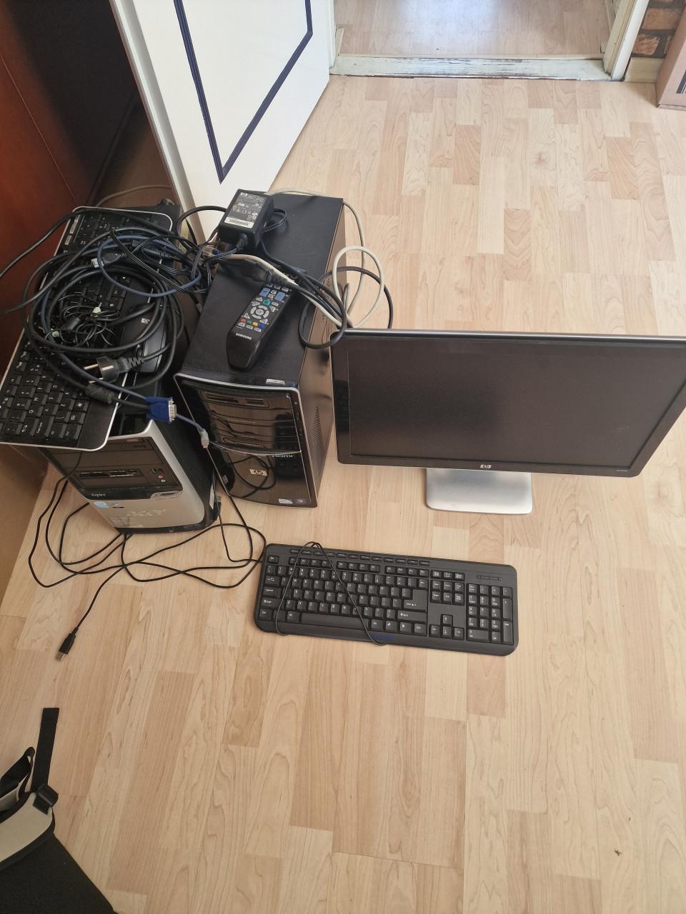 2 Pc met 1 scherm