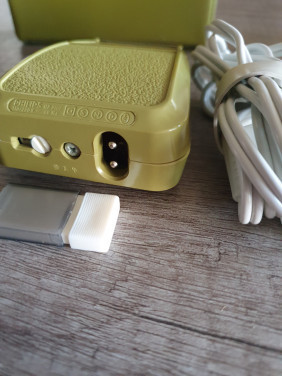 Mooi vintage puntgaaf Philips Beauty Ladyshave groen in reisetui...