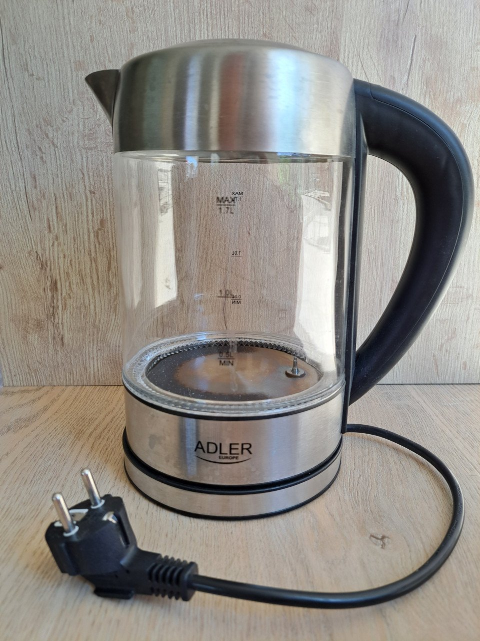 Glazen waterkoker