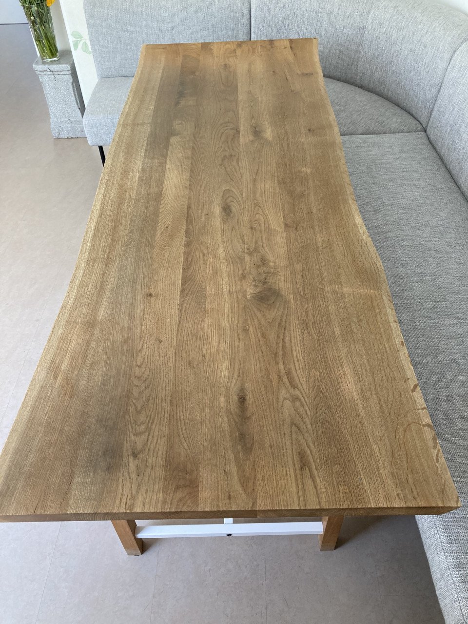 Eettafel licht eiken
