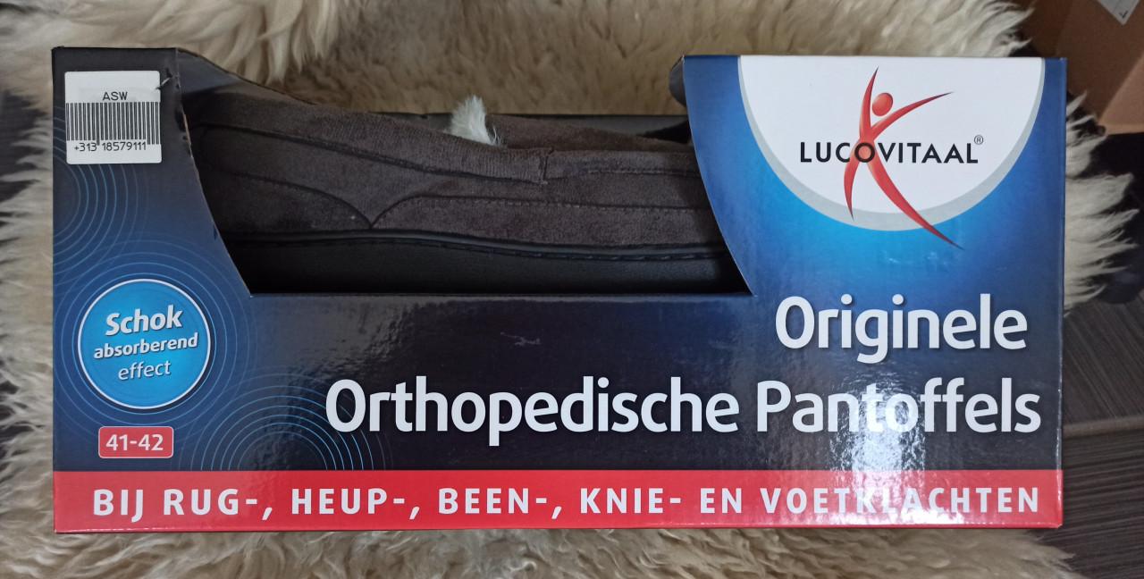 Nieuwe Lucovitaal Orthopedische Pantoffels maat 41/42
