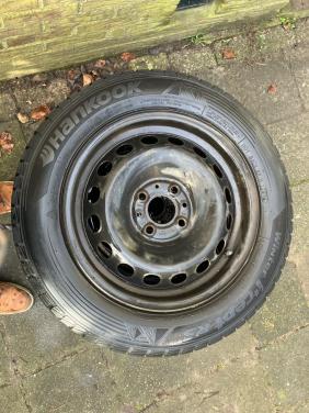 Winterbanden voor een  Fiat 500