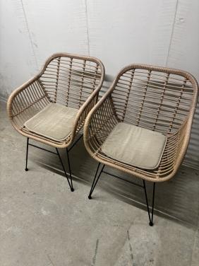 Rotan tuinstoelen