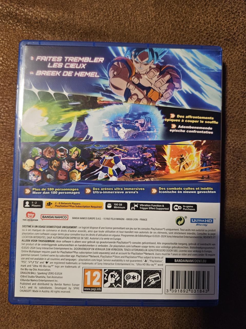 Dragonball sparkling zero