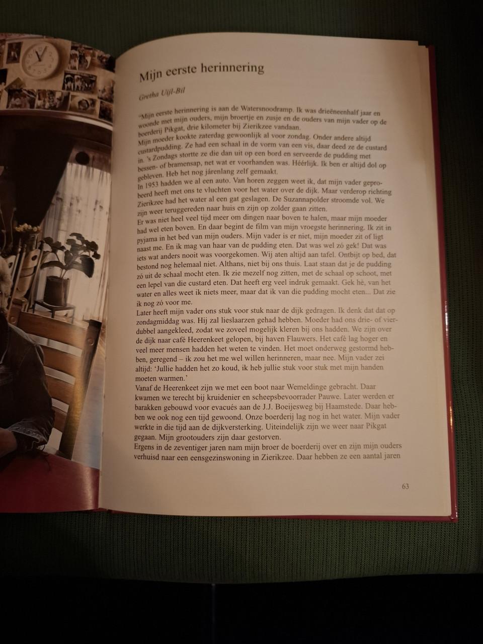 Uit het water gered, door Marga Haas, Corien de Witte