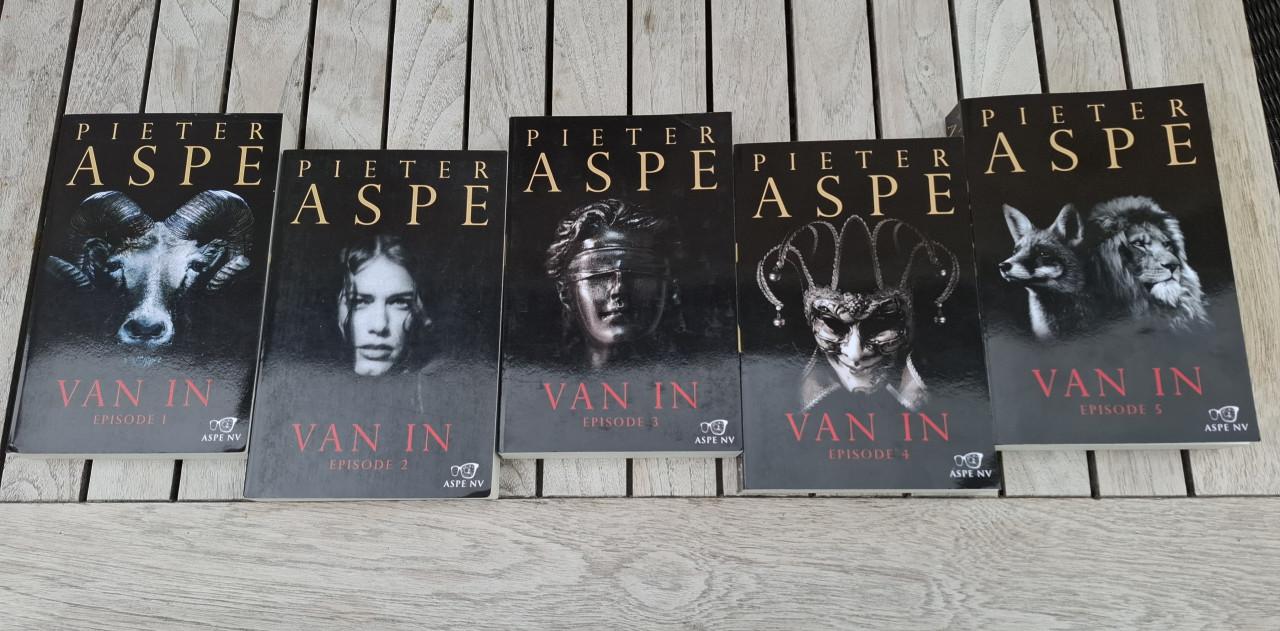 Boekenreeks Pieter Aspe( Episode 1t/m5.)