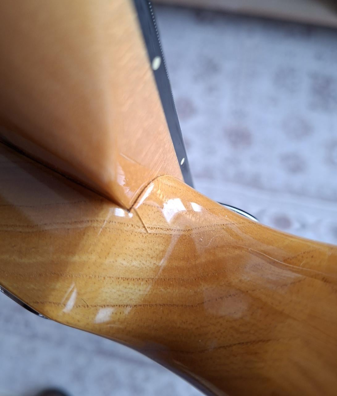 Fender Peterbuilt Jazz basgitaar naturel z.g.a.n.
