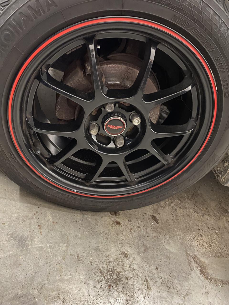 Set Inter Action velgen 16”