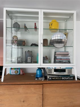IKEA milsbo vitrinekast