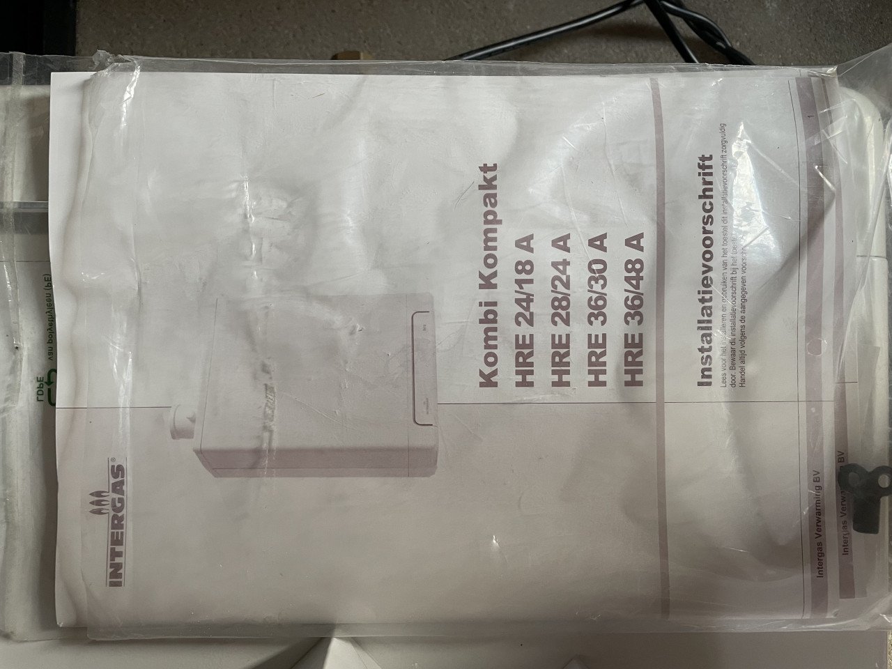 Gasketel Intergas Kombi Kompakt HRE 28/24A