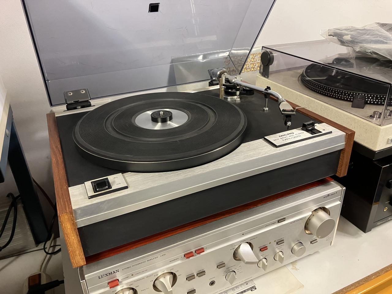 Micro Seiki MR-322 platenspeler draaitafel service garantie