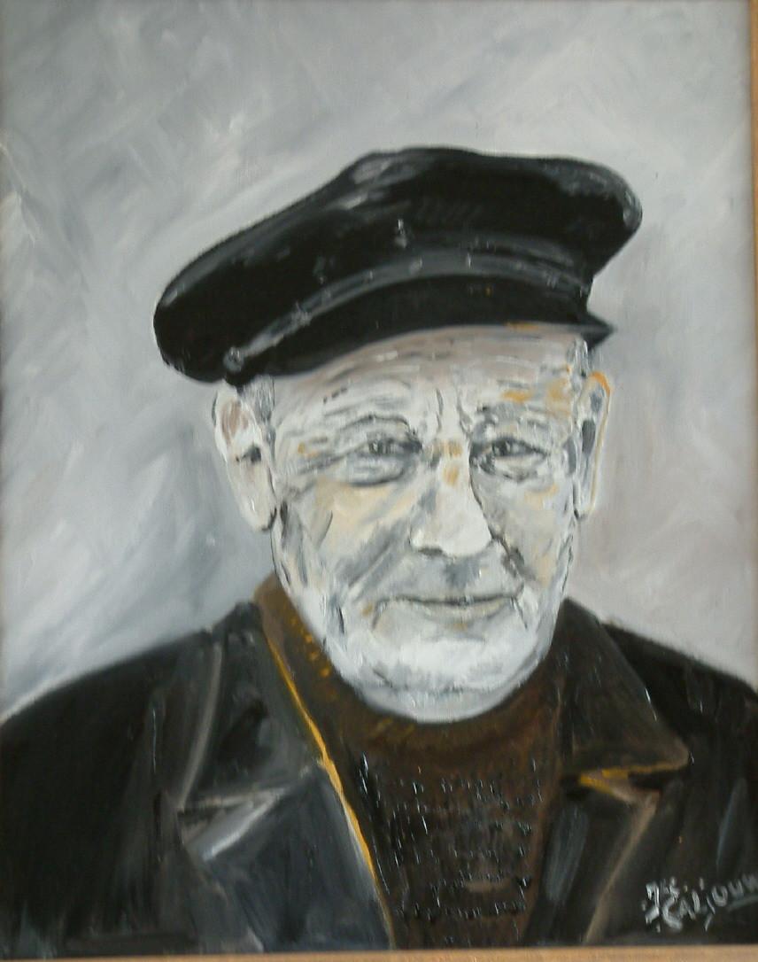 Olie verf portretten 40 x 50 cm met lijst  lijsten  zijn enkel al 75 euro